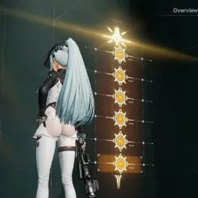 Girls Frontline 2: Exilium DARKWINTER mid game | Klukai V6 + Sign + etc | Paid Skin Selector Available | Gender Mc Change Available