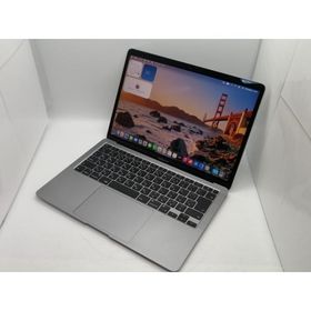 【中古】Apple MacBook Air 13インチ M1(CPU:8C/GPU:7C) 8GB/256GB スペースグレイ MGN63J/A (M1・2020)【大須アメ横】保証期間１ヶ月【ランクB】