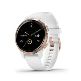 【中古】 GARMIN(ガーミン) スマートウォッチ GPS Venu 2S White/Rose Gold【日本正規品】 010-02429-63 小