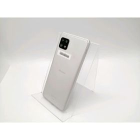 【中古】SHARP docomo 【SIMフリー】 AQUOS sense6 シルバー 4GB 64GB SH-54B【スマーク伊勢崎】保証期間１ヶ月【ランクB】