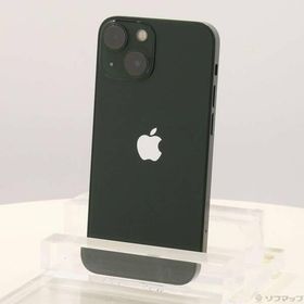 〔中古〕Apple(アップル) iPhone13 mini 512GB グリーン MNFE3J／A SIMフリー〔348-ud〕