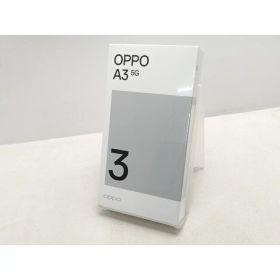 【未使用】Oppo ymobile 【SIMフリー】 OPPO A3 5G 4GB 128GB パープル【吉祥寺】保証期間3ヶ月