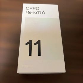 OPPO Reno11 A ホワイト 本体 ダークグリーン