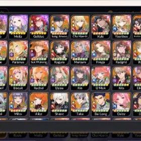 Seven Knights Re:BIRTH Global SEA|4 Ex-7k[Juri,Rosie,Gelidus,Melia]+36 TC6[Jinwoo,Cha Hae-In,Kyle,Yeonhee,LuBu,Etc]|4,5K Ruby+Elena Prem|Google|SKR1176