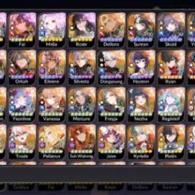 Seven Knights Re:BIRTH Global|Full EX7(JuriTC4,GelindusTC4,FaiTC3,MeliaTC1,RosieTC1)|81TC6(Dellons,Sunran,Skuld,Yoongun,etc)|1LegCos|17K Ruby|Netmarble| 7KR123B
