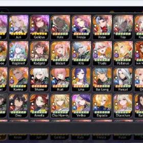 Seven Knights Re:BIRTH GlobalSEA|4 Ex-7k[MeliaTC2,RosieTC1,Juri,Gelidus]+29TC6[Freyja,Ryan,Kyle,Yeonhee,Wukong,Etc]|25k Ruby+ElenaPrem|Google|SKR1165