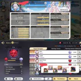 Seven Knights Re:BIRTH SKR125 – SEA Endgame Account | All Meta PvP & PvE, EX7K, Full TC Dellons, Easy Legend