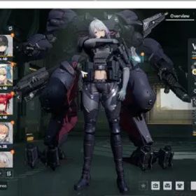 Girls Frontline 2: Exilium GLOBAL |Lv 42 Early-Mid Acc|11 SSR Doll( VoymastinaF4+Sign ) And More|SAP x2+1 Selector Skin|Log Email|Take All Check SS GFL001B