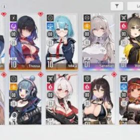 Chaos Zero Nightmare ⭐ 10 LVL 🦸 SERENIEL,VERONICA,RENOA