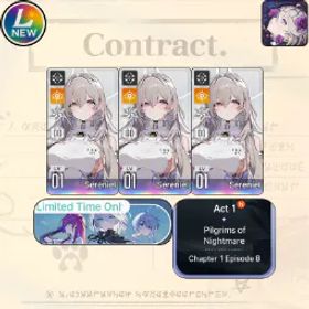 Chaos Zero Nightmare [LV10] Asia | Sereniel x3 | Sereniel E2 |Selective Rescue Untouch |Starter account