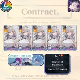 Chaos Zero Nightmare [LV10] Asia | Sereniel x5 | Sereniel E4 |Selective Rescue Untouch |Starter account