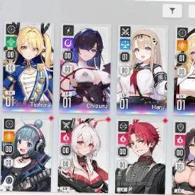 Chaos Zero Nightmare ⭐ LVL 6 START 🦸 HEIDEMARIE,TIPHERA,CHIZURU