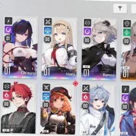 Chaos Zero Nightmare ⭐ 6 LVL 🦸 RITA,CHIZURU,RENOA,HARU 💎 2 MANIFEST EGO