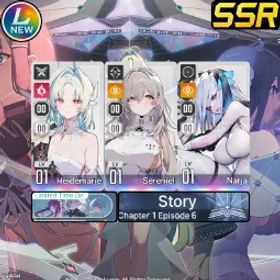 Chaos Zero Nightmare [LV10] GLOBAL| Heidemarie + Sereniel + Narja +Selective Rescue Untouch |Starter account