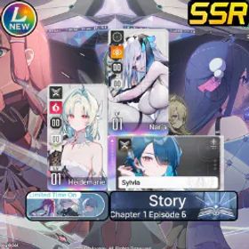 Chaos Zero Nightmare [Lv10] GLOBAL| Narja + Heidemarie + Partner Sylvia (Sign) |SelectiveRescueUntouch |Starter account