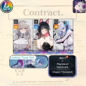 Chaos Zero Nightmare [LV10] GLOBAL| Sereniel + Rita + Narja | Rita + Sereniel + Narja |Selective Rescue Untouch |Starter account