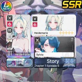 Chaos Zero Nightmare [LV10] Asia | Heidemarie + Sign | Heidemarie + Partner | Heidemarie + Sylvia |Selective Rescue Untouch |Starter account