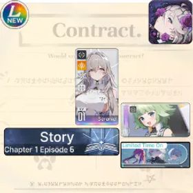 Chaos Zero Nightmare [LV10] Asia | Sereniel + Sign Sereniel | Sereniel + Partner Peko |Selective Rescue Untouch |Starter account