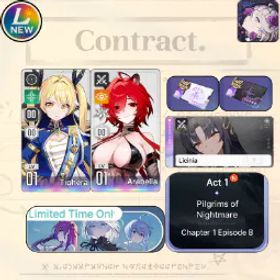 Chaos Zero Nightmare [Lv10] GLOBAL| Arabella + Sign Licinia (Partner Arabella) + Tiphera |SelectiveRescueUntouch |Starter account