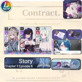 Chaos Zero Nightmare [Lv10] GLOBAL| Adelheid + Chizuru + Heidemarie + Partner Sylvia (Sign) |SelectiveRescueUntouch |Starter account