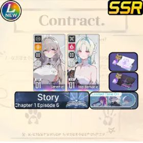Chaos Zero Nightmare [LV10] GLOBAL| Heidemarie + Sereniel | Sereniel + Heidemarie |Selective Rescue Untouch |Starter account