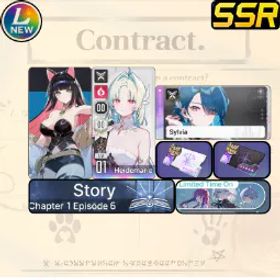 Chaos Zero Nightmare [LV10] Global | Rita + Heidemarie + Sign| Rita + Heidemarie + Partner| Rita + Heidemarie + Sylvia |Selective Rescue Untouch |Starter account