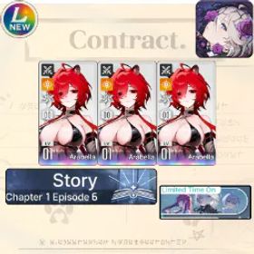 Chaos Zero Nightmare GLOBAL| Arabella X3 | Arabella E2 | Arabella + Arabella + Arabella |SelectiveRescueUntouch |Starter account