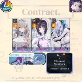 Chaos Zero Nightmare [LV10] GLOBAL| Sereniel + Hilde + Narja | Hilde + Sereniel + Narja |Selective Rescue Untouch |Starter account