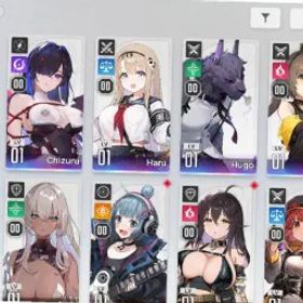 Chaos Zero Nightmare ⭐ 6 LVL 🎫 2 5-STAR CARDS ⭐ CHARACTERS/COMBATANTS TIPHERA, CHIZURU, HARU, RENOA, VERONICA