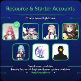 Chaos Zero Nightmare Haru + Random 4 Stars + Beginner Banner Available