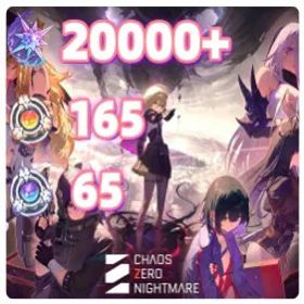 Chaos Zero Nightmare 💜Global💜20.000 Crystal 💜165 Rescue Anchor 💜65 Signal Amplification Anchor💜