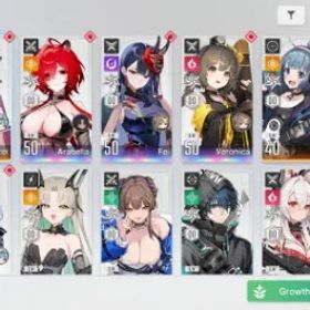 Chaos Zero Nightmare |Level 49 🎮|Arabella, Licinia, Olga, Fei, Veronica ⭐️|70 rescues 🎯|New account ✨| 76199147