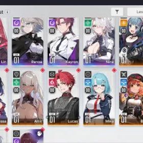Chaos Zero Nightmare |Starter account 🎮|Level 5 🌟|Mei Lin, Kayron, Renoa, Nine ⭐️|Selector active 🎯| 55729223