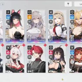 Chaos Zero Nightmare |Global Level 5 🎮|Diana, Rita, Sereniel, Haru, Magna ⭐️|Newbie banner untouched ✨| 56464855