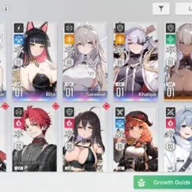 Chaos Zero Nightmare 🎼 GLOBAL★6 lvl★START★HEIDEMARIE+RITA+SERENIL+KHALIPE+(CARD 5★х2)★Newbie banner untouched★auto★ #76233103 🖐🏻🕹️🌗✅🎧