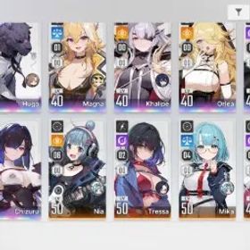 Chaos Zero Nightmare Asia Level 43 | 8 Ssr | Heidemarie+Yuki M3+ Magna Renoa Hugo Orlea Rin Khalipe Chizuru