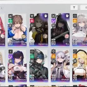 Chaos Zero Nightmare ⭐ 21 SSR COMBATANTS ⚡ SERENIEL,CHIZURU