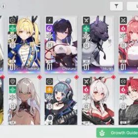 Chaos Zero Nightmare |Global ⭐️|Level 6 🎮|Olga, Tiphera, Luke, Mei Lin, Chizuru ✨|5★ Cards x2 💎|Fresh start 🌟| 77937115