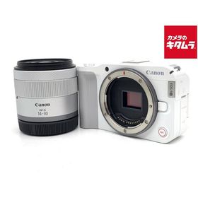 【中古】 【美品】 キヤノン EOS R50 V RF-S14-30 IS STM PZレンズキット ホワイト