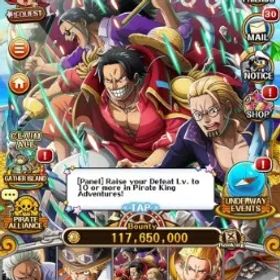 ワンピーストレジャークルーズ OC56 | 117M Bounty Power | Luffy 150 + 23 Supers