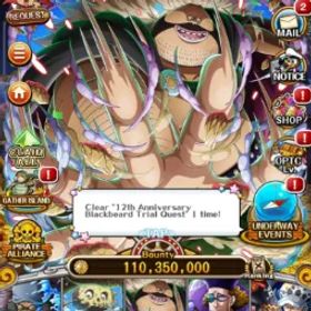 ワンピーストレジャークルーズ OC111 – High-End Global OPTC Account | 110M Bounty, 270 Sugo Rares, 28 Super Sugos