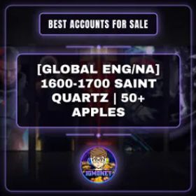 フェイトグランドオーダー [GLOBAL ENG/NA] 1600-1700 SAINT QUARTZ | 50+ APPLES