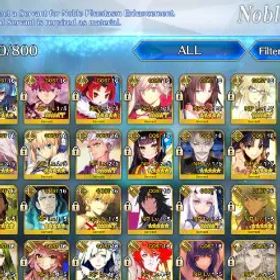 フェイトグランドオーダー ⭐ [ NA ] 98 SSRs/118 WNP 💥 Rare Na + Day 1 + Bd Can Reset + Full Support + Monte Cristo + Morgan