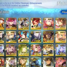 フェイトグランドオーダー ⭐ [ NA ] 72 SSRs/86 WNP 💥 NP2 Aesc | Melusine + Koyan + Tiamat + Jalter + Oberon + Bd Reset | Stacked
