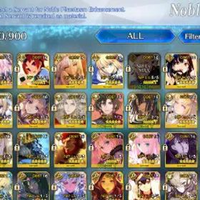 フェイトグランドオーダー ⭐ [NA] 54 SSRs/67 WNP | 💥 NP5 Ptolemaios | NP3 Space Eresh | NP2 Ciel | Full Rin Faces + Dubai BB + Morgan + Oberon + Unset Birthday