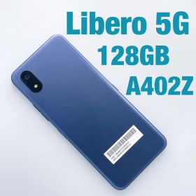 【極美品】Libero 5G IV 128GB A402ZT ブルー 本体