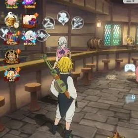 七つの大罪 光と闇の交戦: グラクロ 🔰 GLOBAL 🐞Starter 1600+ gems🌘 The Greatest Escanor 🌘 5-30 UR heroes🌑 10-20ssr tickets🐞 #48119367 💨💜🎵💙🎨