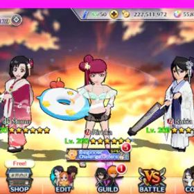 ブリーチブレイブソウル BB010[GLOBAL Server]57000-59000 Spirit Orbs| 130-180 of Lv 200 5/6-star characters