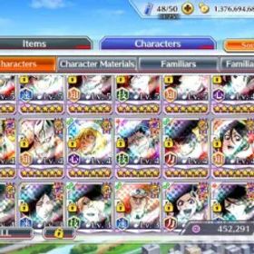 ブリーチブレイブソウル #BBS155 [GLOBAL] 5 Char 5/5 | 278 Character *6 | NEW As Nodt, White 5/5 | Tybw Yama, Yachiru, Chojiro | Blue Ulquiorra