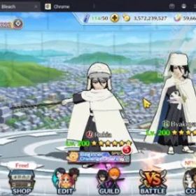 ブリーチブレイブソウル Global |1.3M BP+59K Orb|END Game|4K+ Acc & Summon Ticket|Byakuya,RukiaTYBW26|Grimmjow,Aizen11th|Gremmy9th|KlabID| BBS1068B